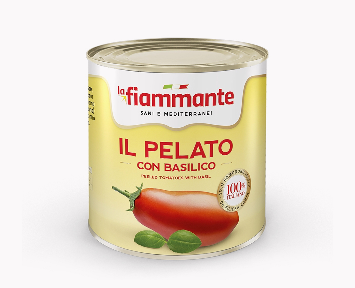 Pelati con basilico 2.5 kg conf. da 6 LA FIAMMANTE