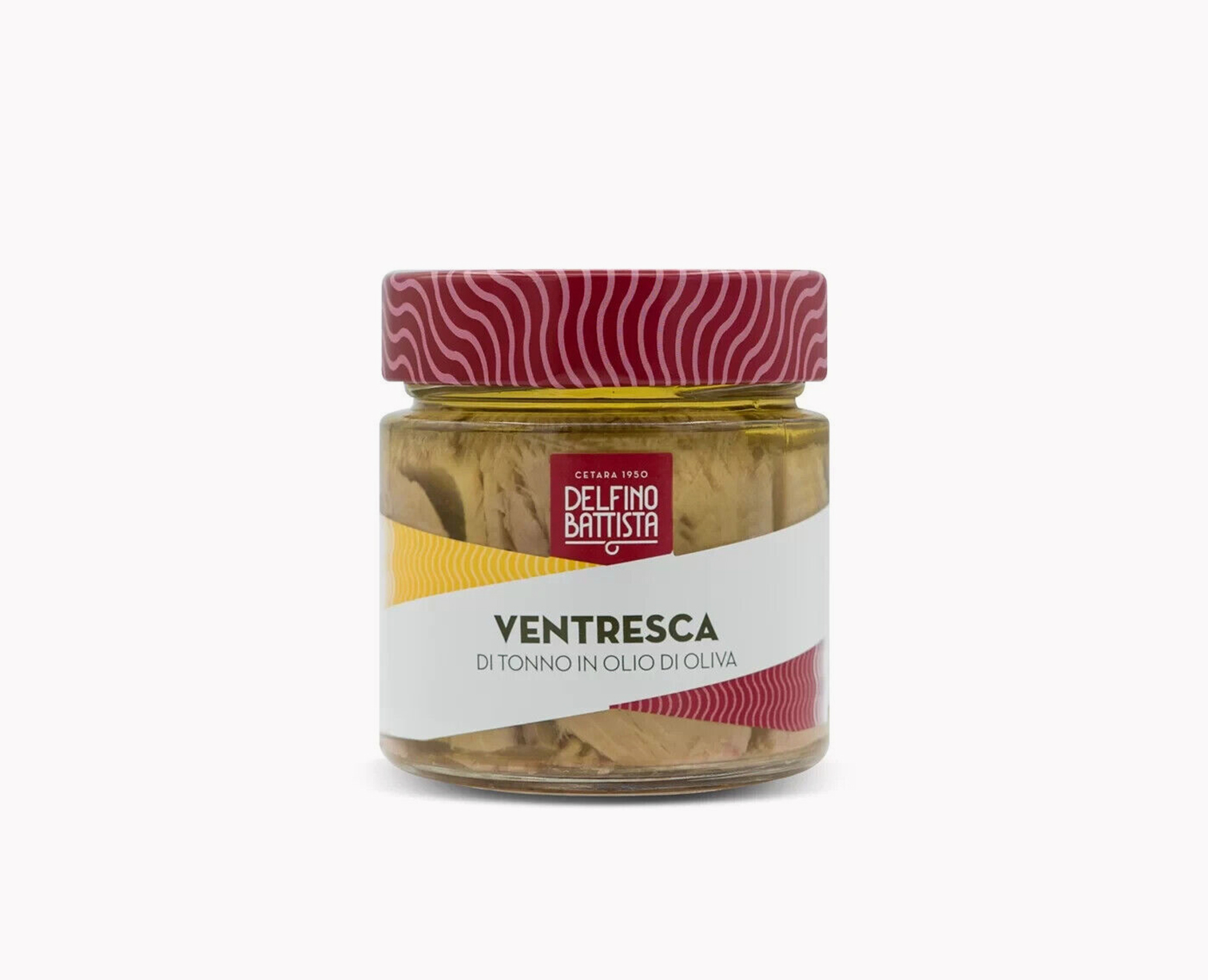 Ventresca di Tonno in olio di Oliva 290g Delfino Battista