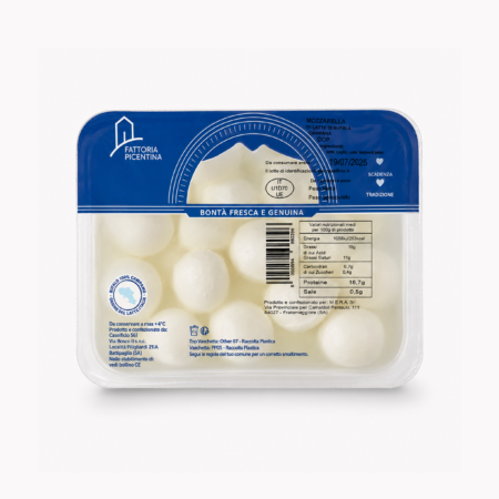 Bocconcini di mozzarella Fattoria Picentina