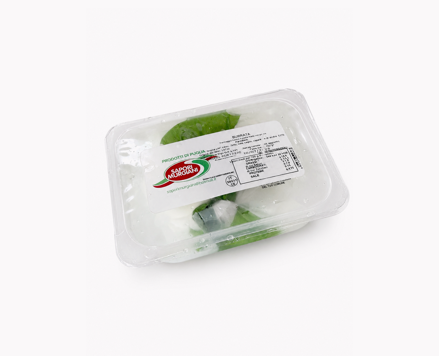 Burrata pugliese Sapori Murgiani
