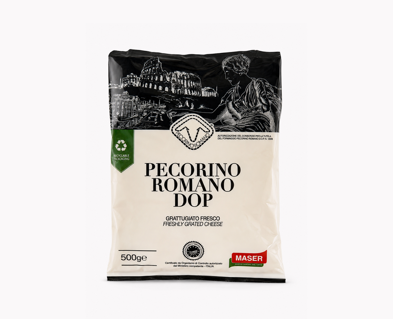 Grattuggiato di Pecorino Romano DOP 500 gr