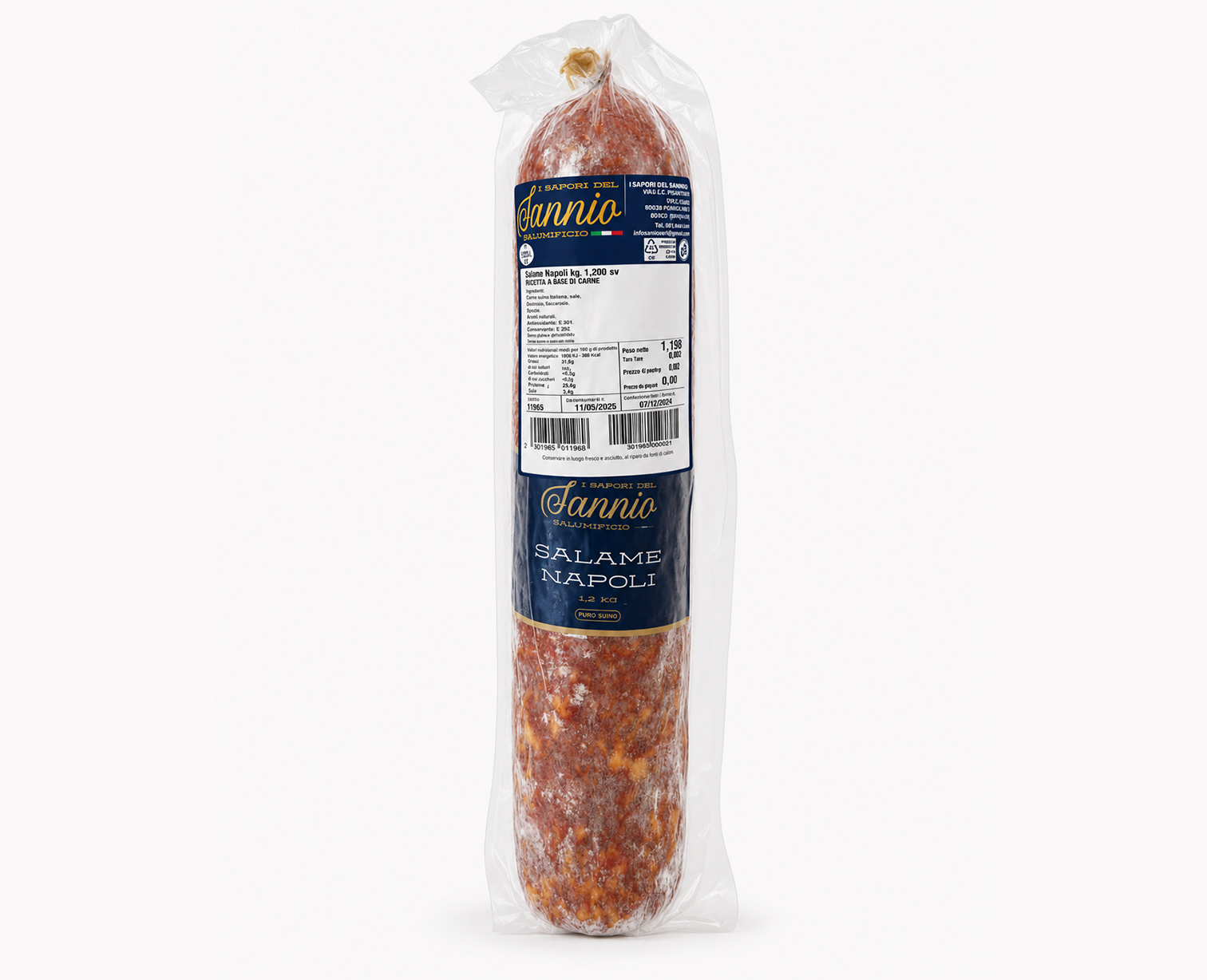 Salame Napoli "I Sapori del Sannio"