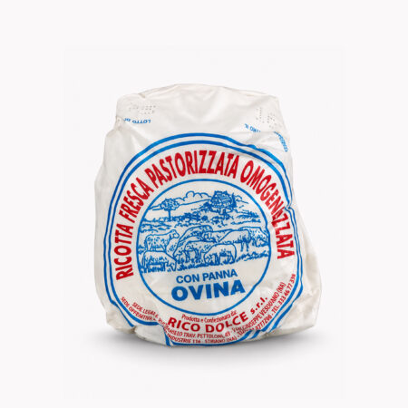 Ricotta fresca pastorizzata con panna ovina